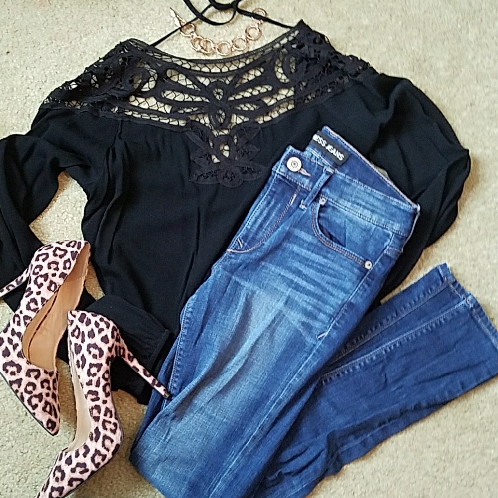Mid rise Jean leggings from Express